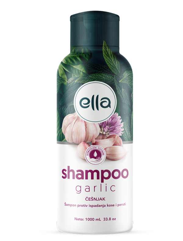 Ella Garlic hair shampoo EZ Group